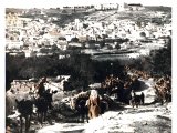 Nazareth: pleasantly situated amidst the hills of Lower Galilee. An early photograph.